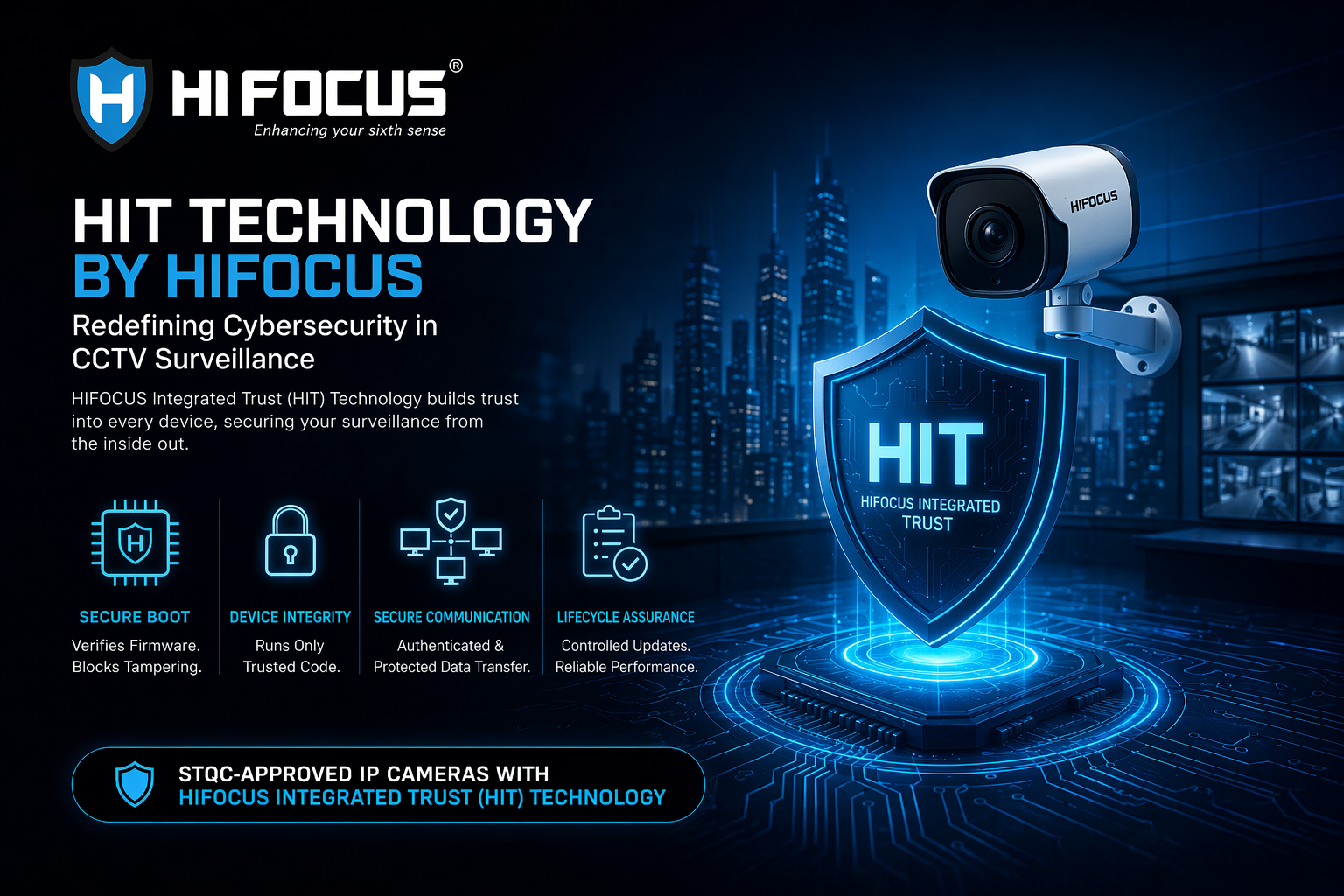 HIT Technology HIFOCUS | Secure IP CCTV Solutions India | Hi-FOCUS
